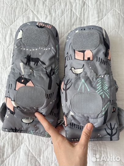 Варежки муфты Leokid