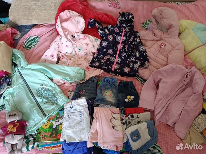 Пакет вещей для девочки