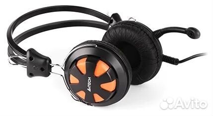 Наушники A4tech HS-28 orange/black