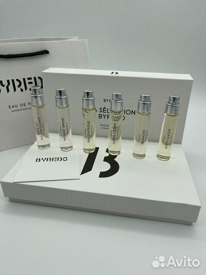 Подарочный набор Byredo 6х12 ml. духи парфюм