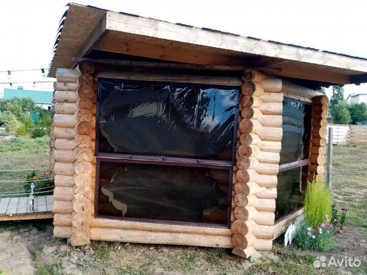 Мягкие окна на дачу