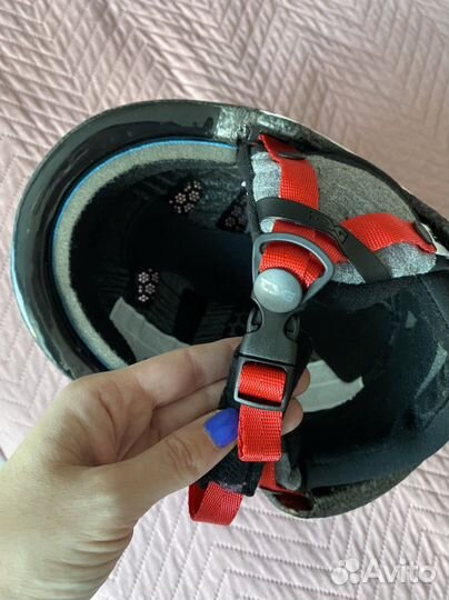 Шлем горнолыжный детский 52-54 см
