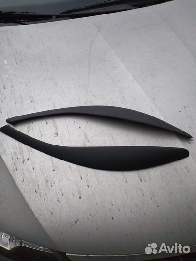 Реснички на фары Skoda Octavia A5 milotec