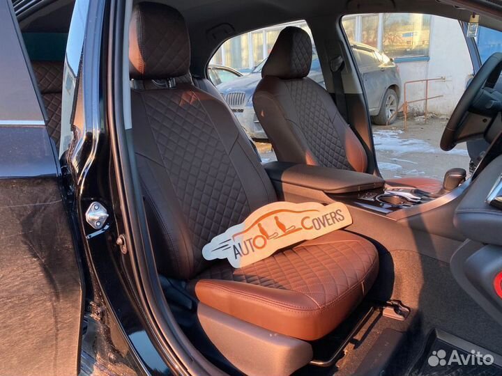 Чехлы на сиденья Тойота Камри 70