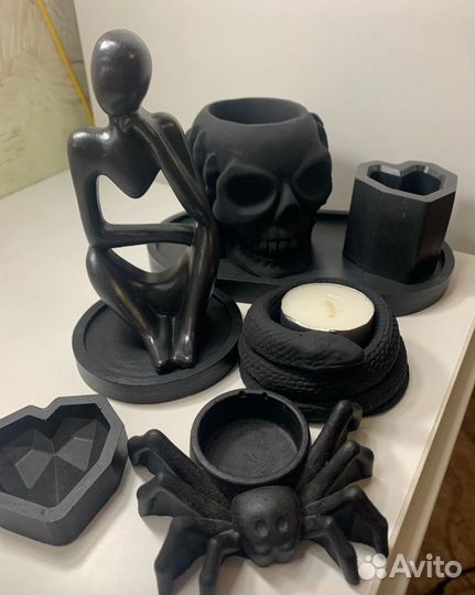 Декор из гипса для дома и офиса