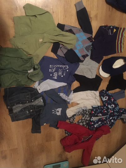 Вещи пакетом на мальчика 86