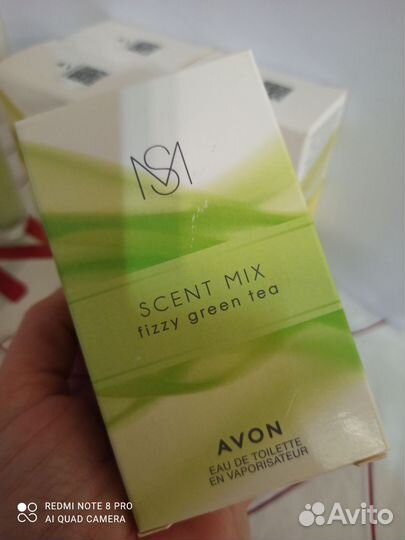 Avon зелёный чай,цитрус/подробно в описании