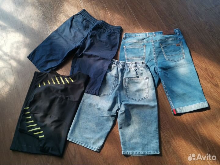 Шорты бриджи пакетом для мальчика 158-164