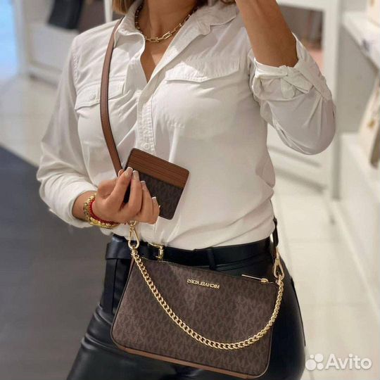 Сумка +картхолдер Michael kors
