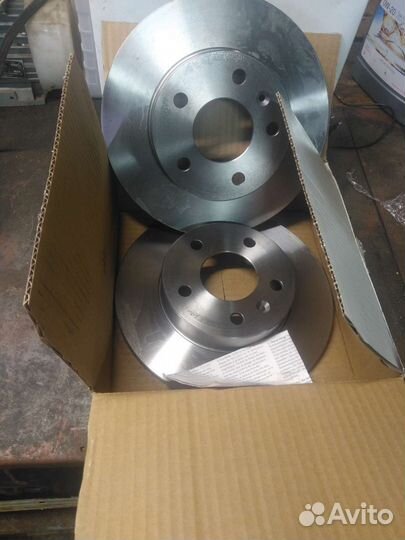 Тормозные диски + щиток защитный opel astra h