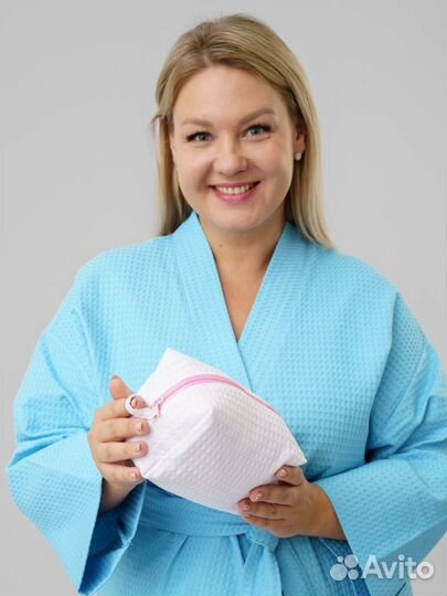 Халат банный вафельный Артикул 1636 - 1633