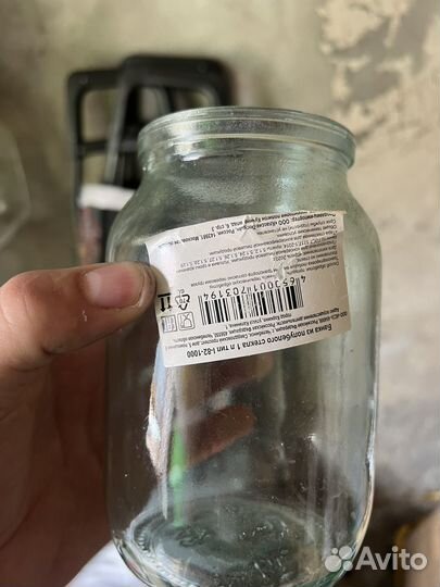 Банки стеклянные 1л в любом количестве