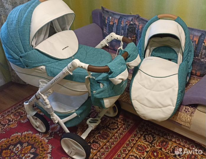 Коляска riko bruno 2 в 1