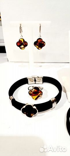 Серьги, браслет 
