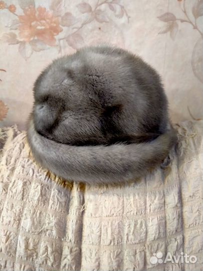 Шапка норковая женская