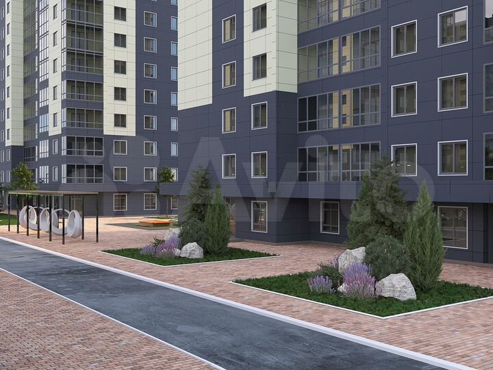 2-к. квартира, 40,9 м², 12/15 эт.