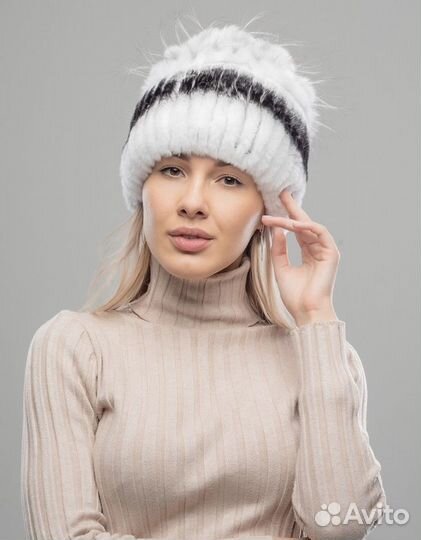 Шапка Меховая Кролик Рекс