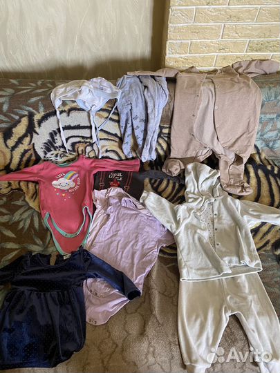 Вещи на девочку 68-74
