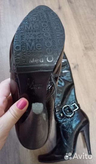 Сапоги натуральные