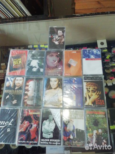 Аудиокассеты новые в слюде лотом