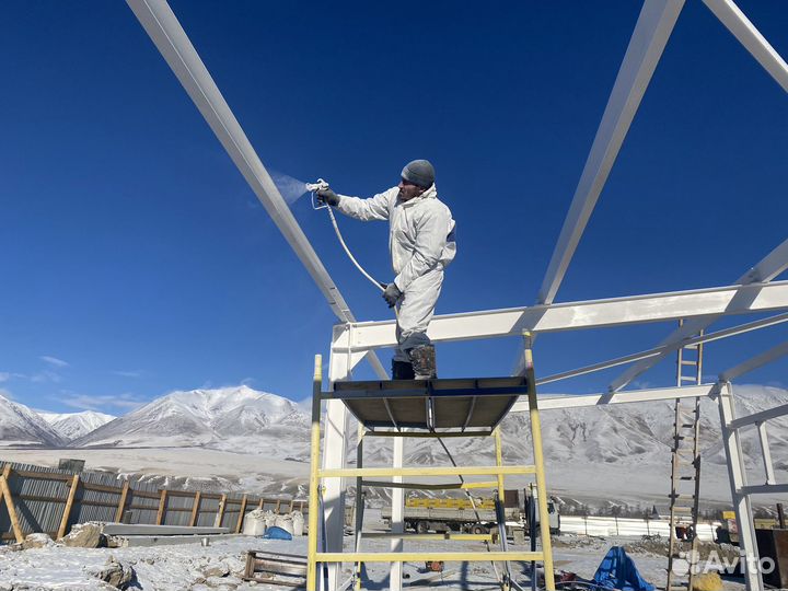 Малярные работы, Огнезащитная обработка