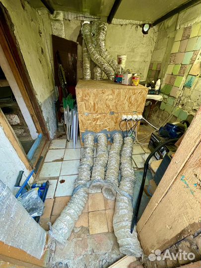 Майнинг ферма Асики L3 в сборе с шумобоксом