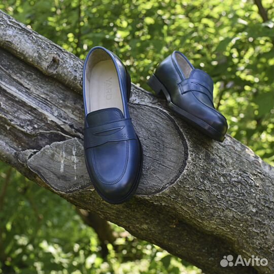 Лоферы мужские кожа Пенни