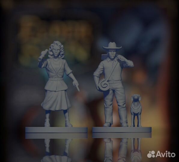 Миниатюрки героев Arkhаm Horror LCG 16шт