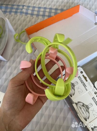 Ручки для бутылочек Comotomo