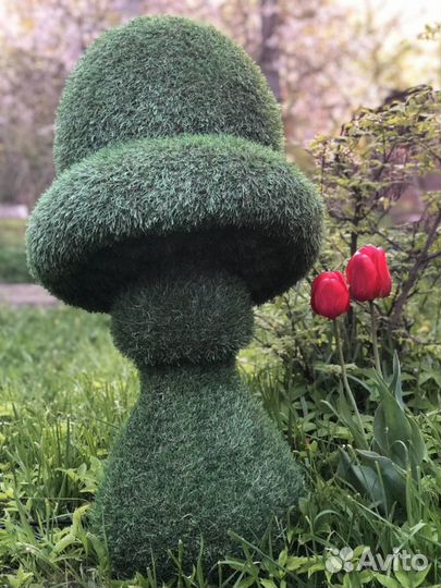 Фигура для сада топиари «Гриб» с подсветкой