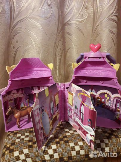 Кукольный домик My littel pony, рюкзак, лошадка