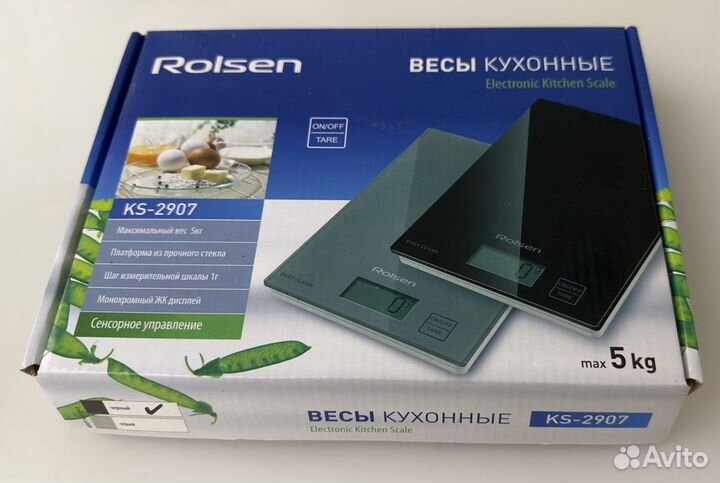 Кухонные весы Rolsen KS-2907
