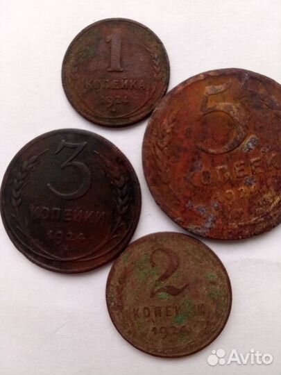 Медь 1924 год