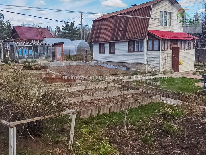 Дача 63,4 м² на участке 10 сот.