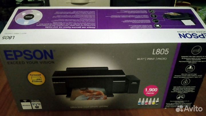 Принтер epson l805 новый