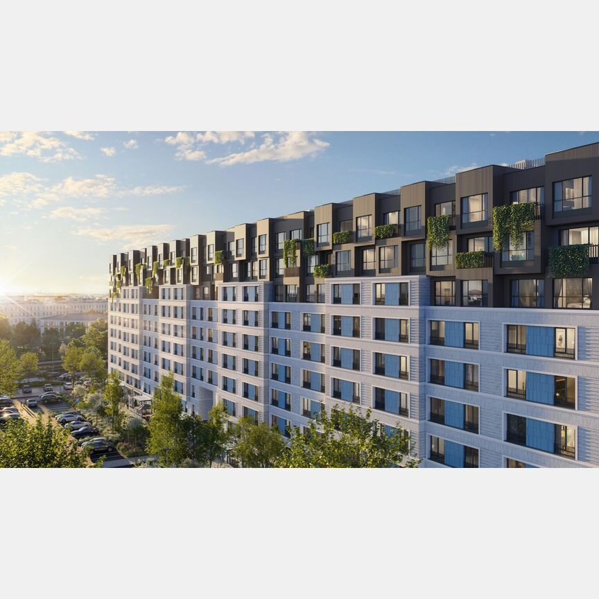 1-к. квартира, 64,9 м², 2/11 эт.