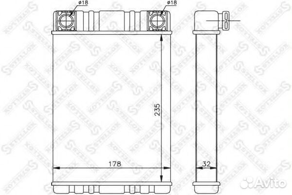 Теплообменник 1035144SX stellox