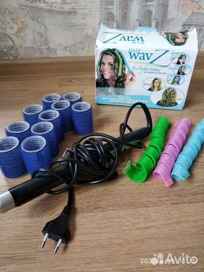 Плойка hairway, бугуди hair wavz и на липучках