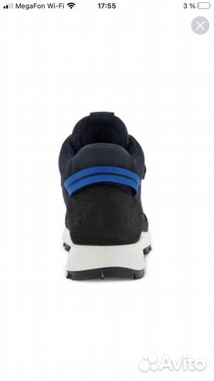 Демисезонные ботинки ecco exostrike kids, 40 р