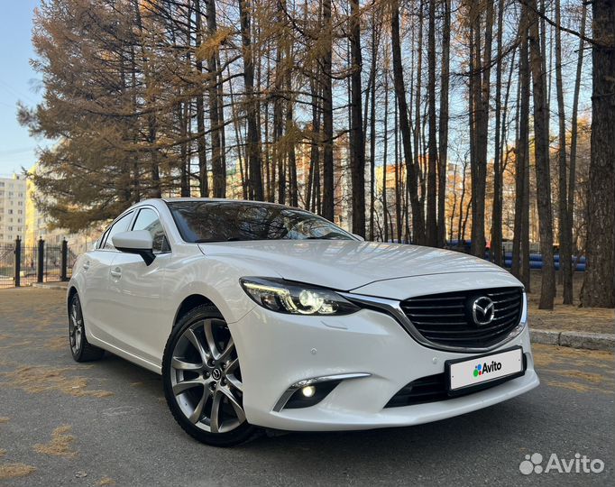 Mazda 6 2.5 AT, 2016, 115 800 км
