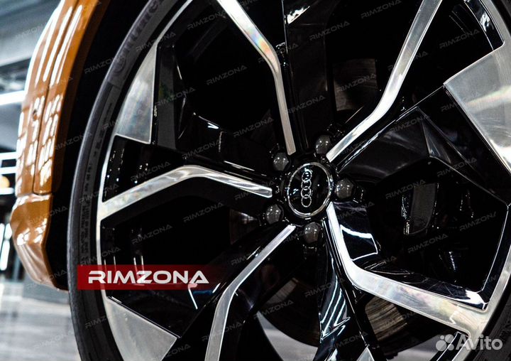 Кованые диски R22 на Audi RS7