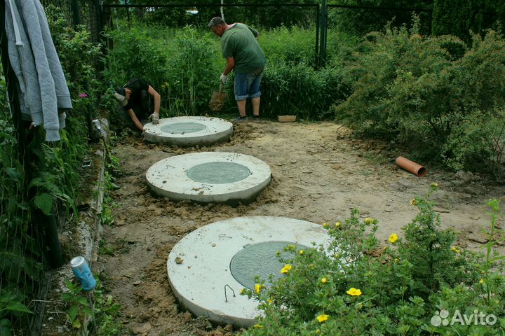 Бетонные кольца для канализации