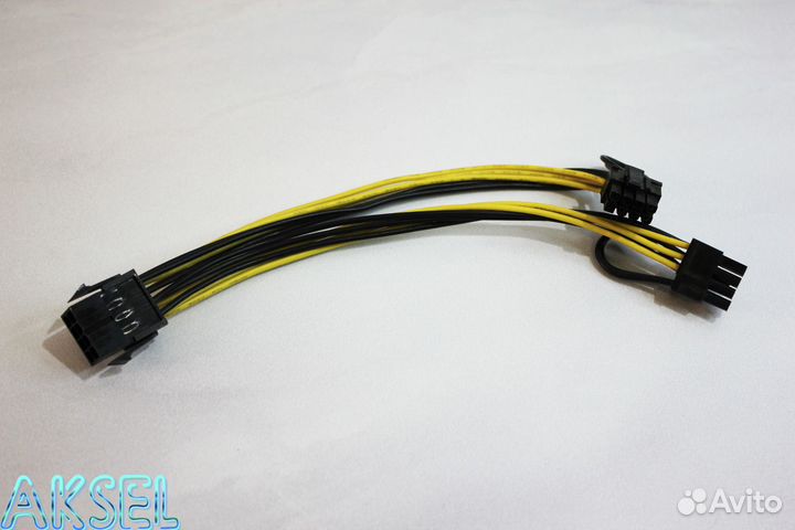 Переходник 8 pin - 2x6+2 pin