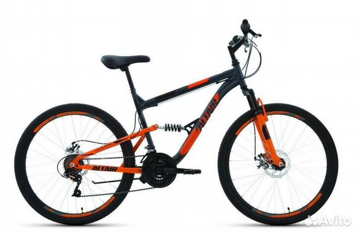 Велосипед altair MTB FS 26 2.0 disc (26