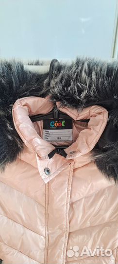 Пуховик для девочки 128