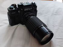 Фотоаппарат zenit 122K объектив Sigma 70-210