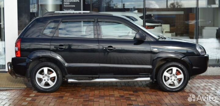 Подножки и кенгурятник задний