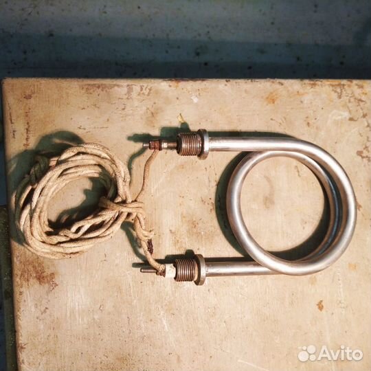 Тен водяной из нержавейки 1кВт