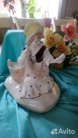 Фарфоровые статуэтки СССР золушка