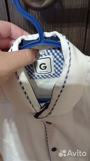 Рубашка для мальчика 128